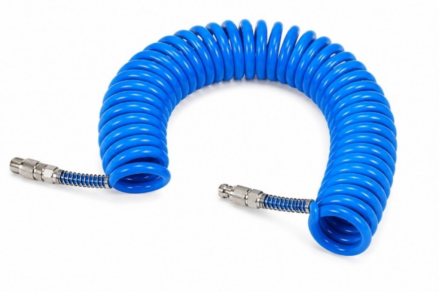 RAYNO 12x8 mm PU SPİRAL HAVA HORTUMU 15 mt.
